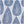 Medallion Blue Striped Room Darkening Curtain