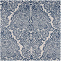 Amara Blue Damask Swatch