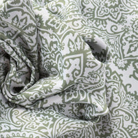 Amara Green Printed Polyester Swatch