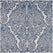 Amara Blue Damask Swatch