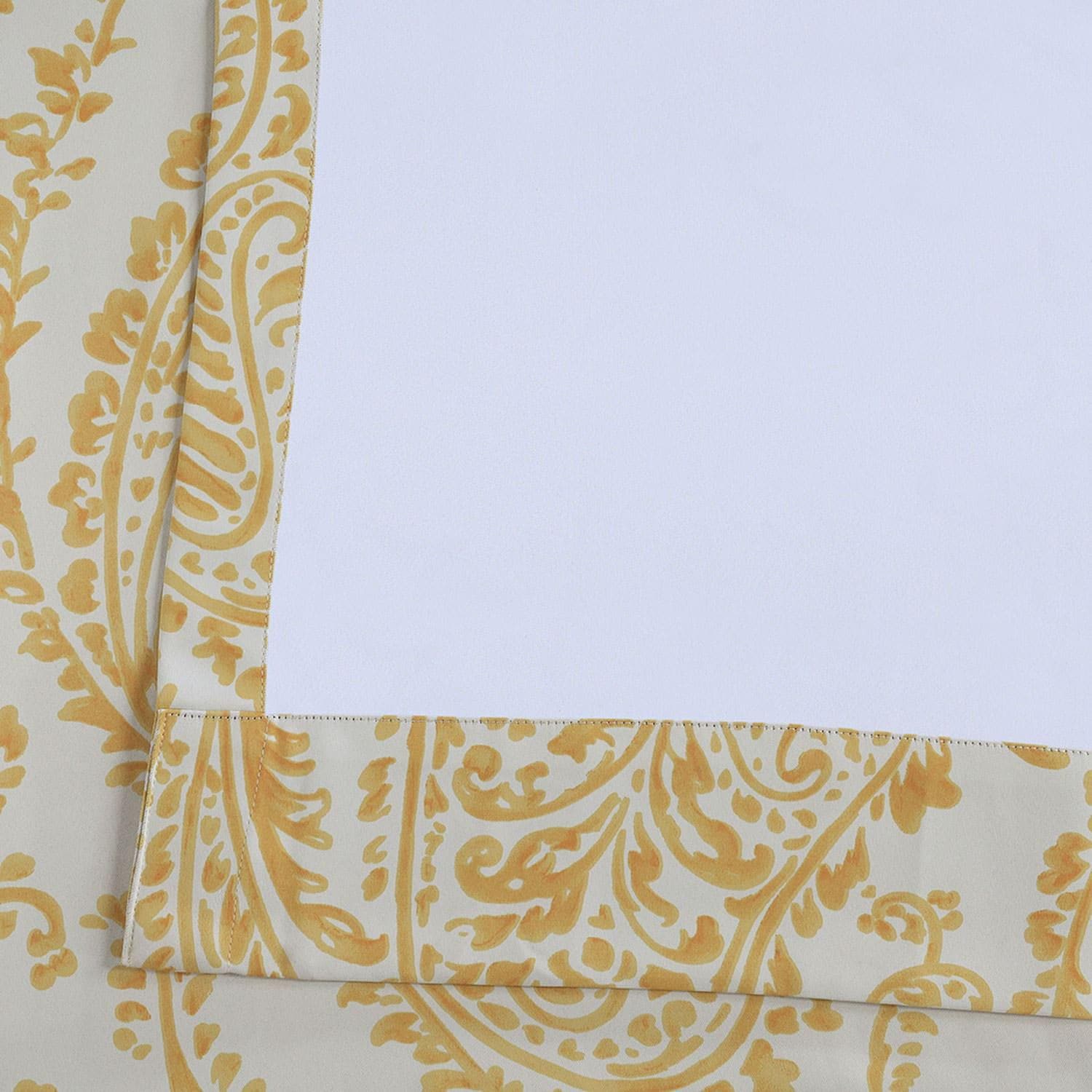 Team Time Yellow Room Darkening Curtain