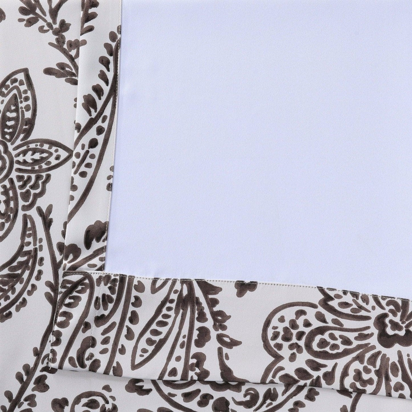 Tea Time Copper Brown Room Darkening Curtain