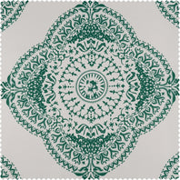 Henna Clover Printed Polyester Swatch - HalfPriceDrapes.com