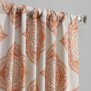 Henna Room Darkening Curtain