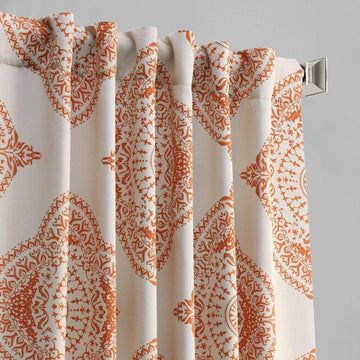 Henna Room Darkening Curtain