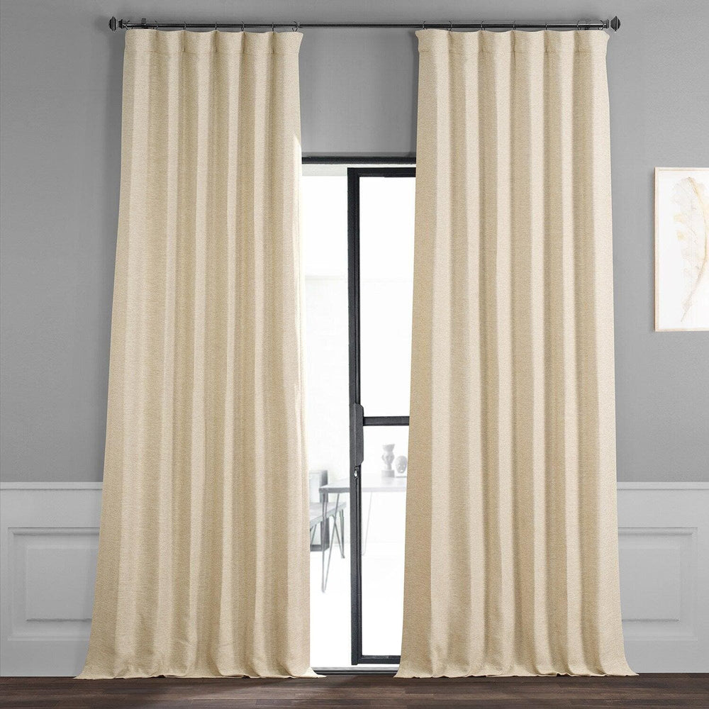 Candlelight Textured Bellino Room Darkening Curtain