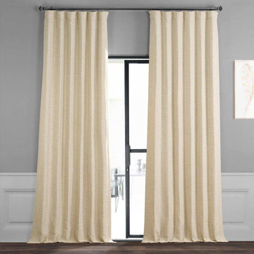 Candlelight Textured Bellino Room Darkening Curtain