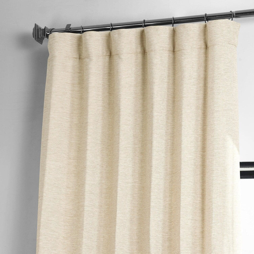 Candlelight Textured Bellino Room Darkening Curtain