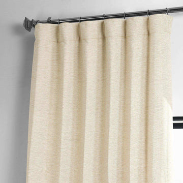 Candlelight Textured Bellino Room Darkening Curtain