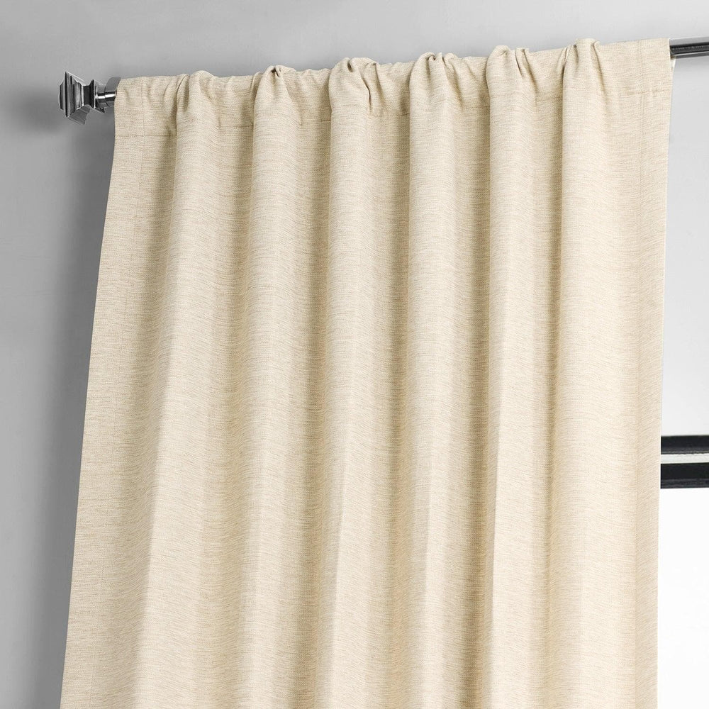 Candlelight Textured Bellino Room Darkening Curtain