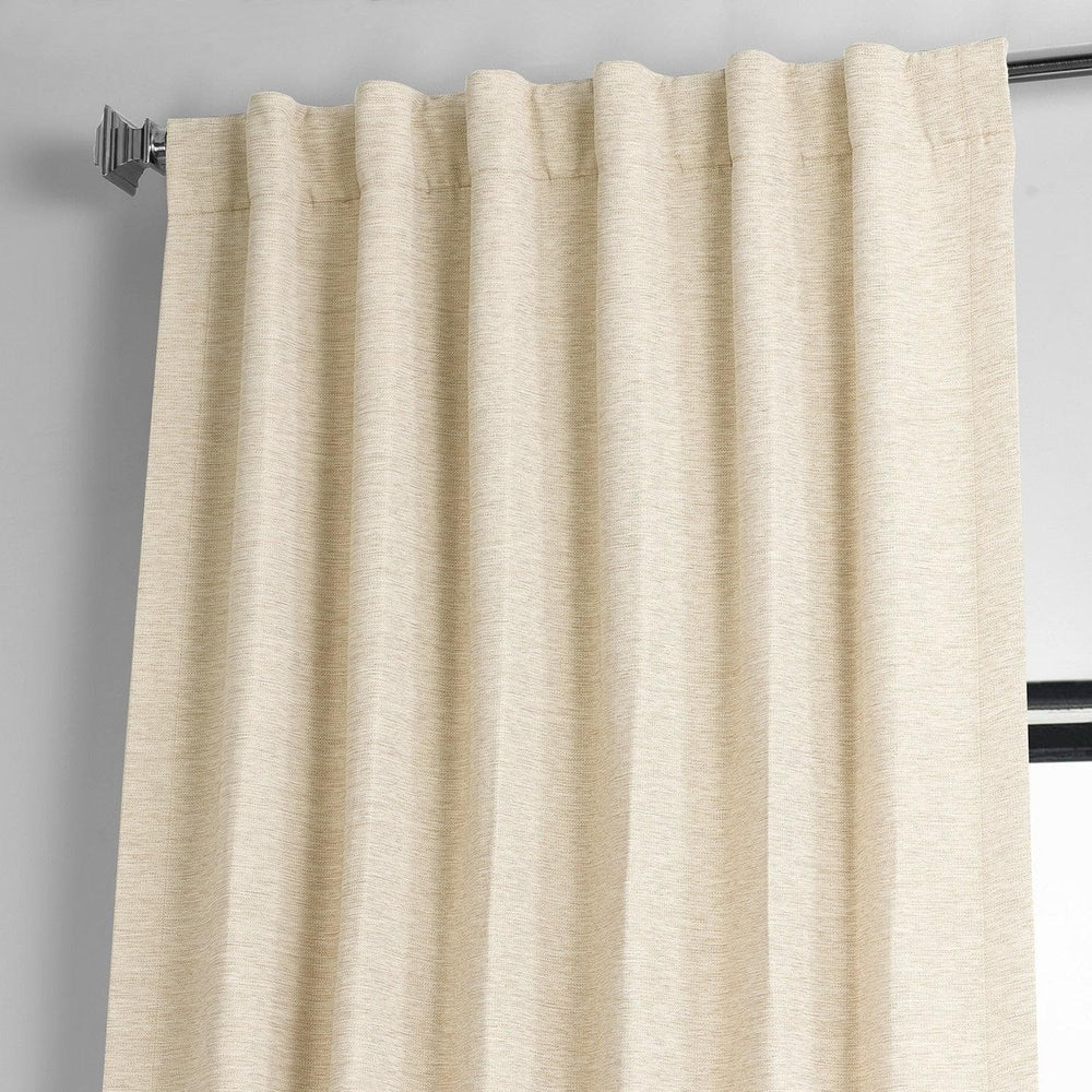 Candlelight Textured Bellino Room Darkening Curtain