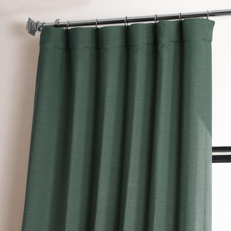 Pine Forest Textured Bellino Room Darkening Curtain