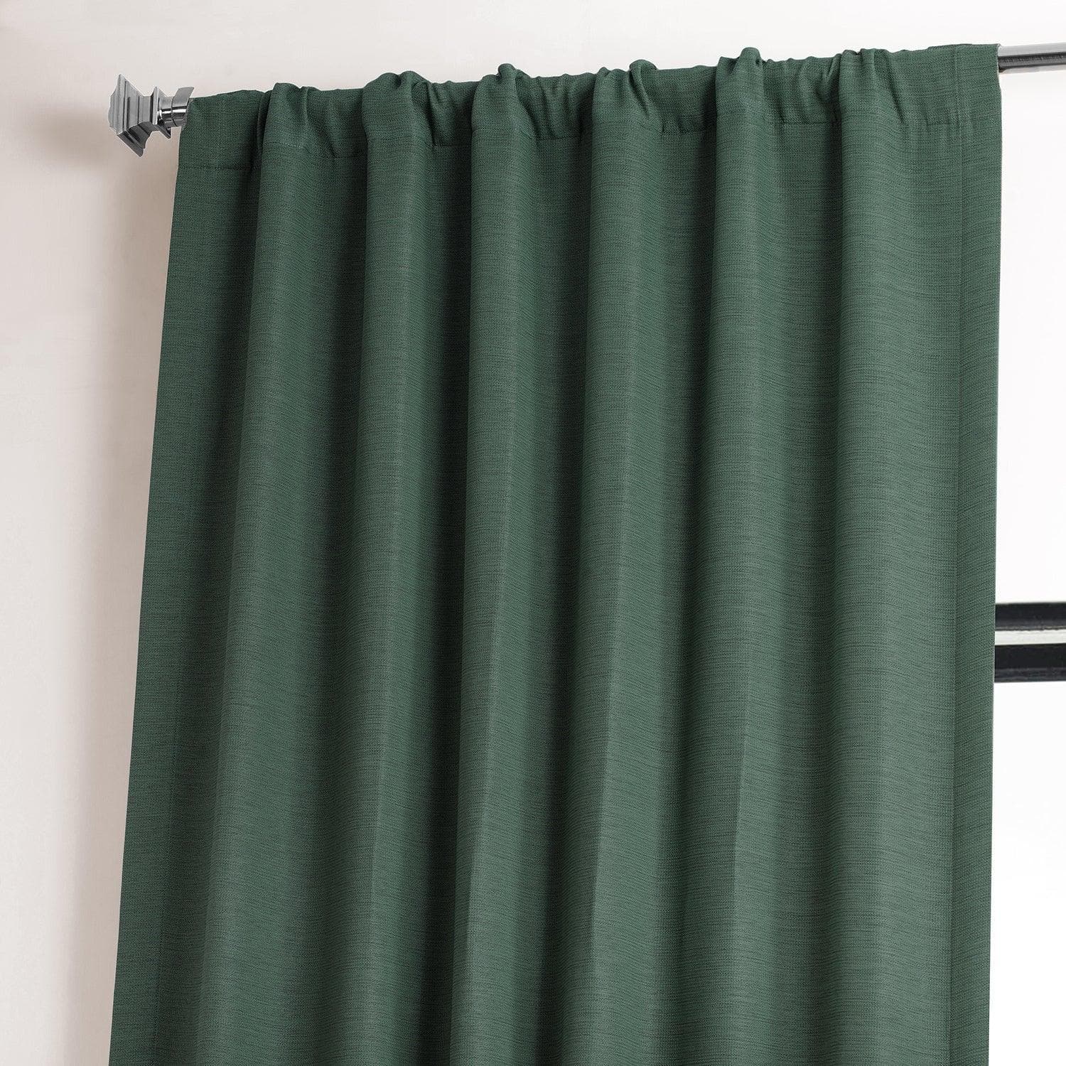 Pine Forest Textured Bellino Room Darkening Curtain
