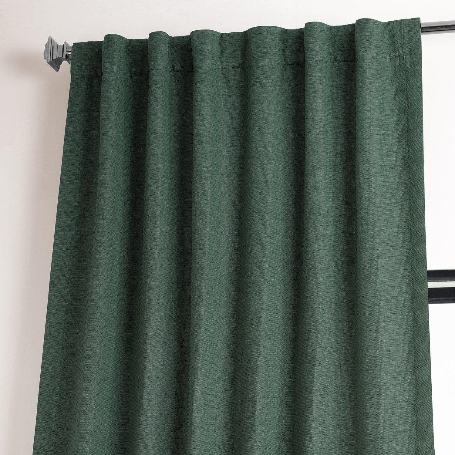Pine Forest Textured Bellino Room Darkening Curtain