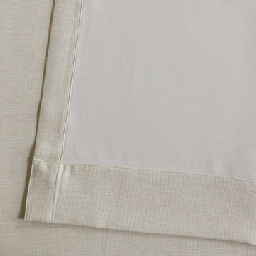 Oat Cream Grommet Textured Bellino Room Darkening Curtain