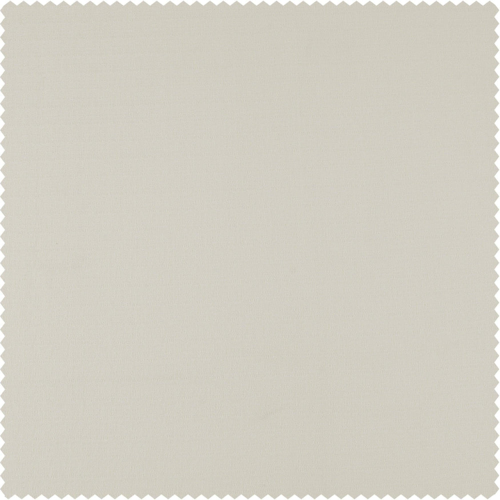 Off White Textured Cotton Bark Weave Swatch - HalfPriceDrapes.com
