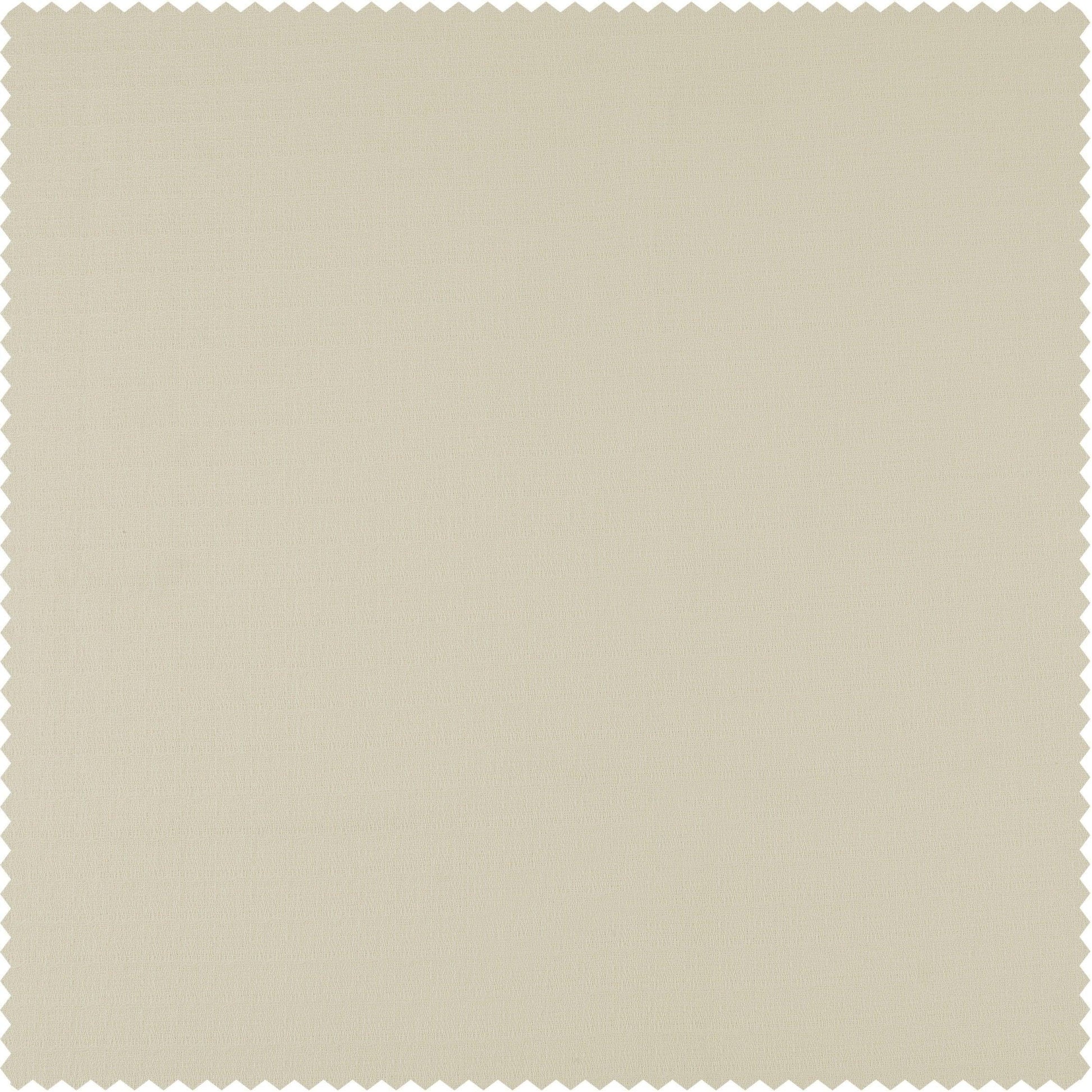 Pale Ivory Textured Cotton Bark Weave Swatch - HalfPriceDrapes.com