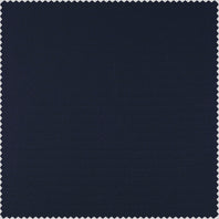Elegant Navy Textured Cotton Bark Weave Swatch - HalfPriceDrapes.com