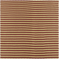 Red & Gold Striped Hand Weaved Cotton Swatch - HalfPriceDrapes.com