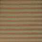 Mocha & Teal Striped Hand Weaved Cotton Room Darkening Tie-Up Window Shade