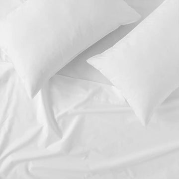 Solid White Hotel Collection Pillow Case
