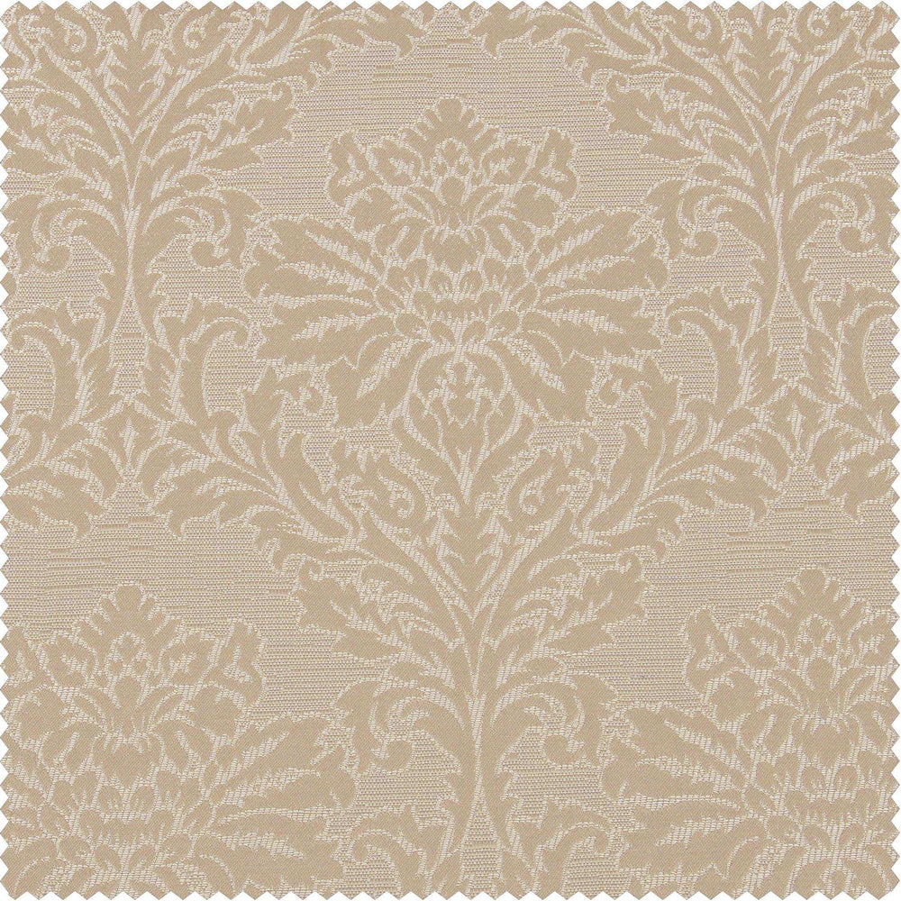 Cambric Sand Designer Jacquard Custom Curtain - HalfPriceDrapes.com