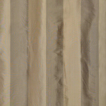 Cairo Haze Striped Dupioni Silk Swatch