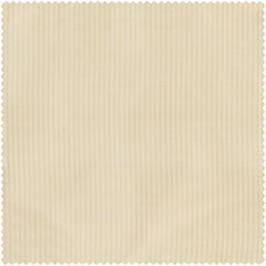 Cambridge Cream Striped Taffeta Silk Swatch