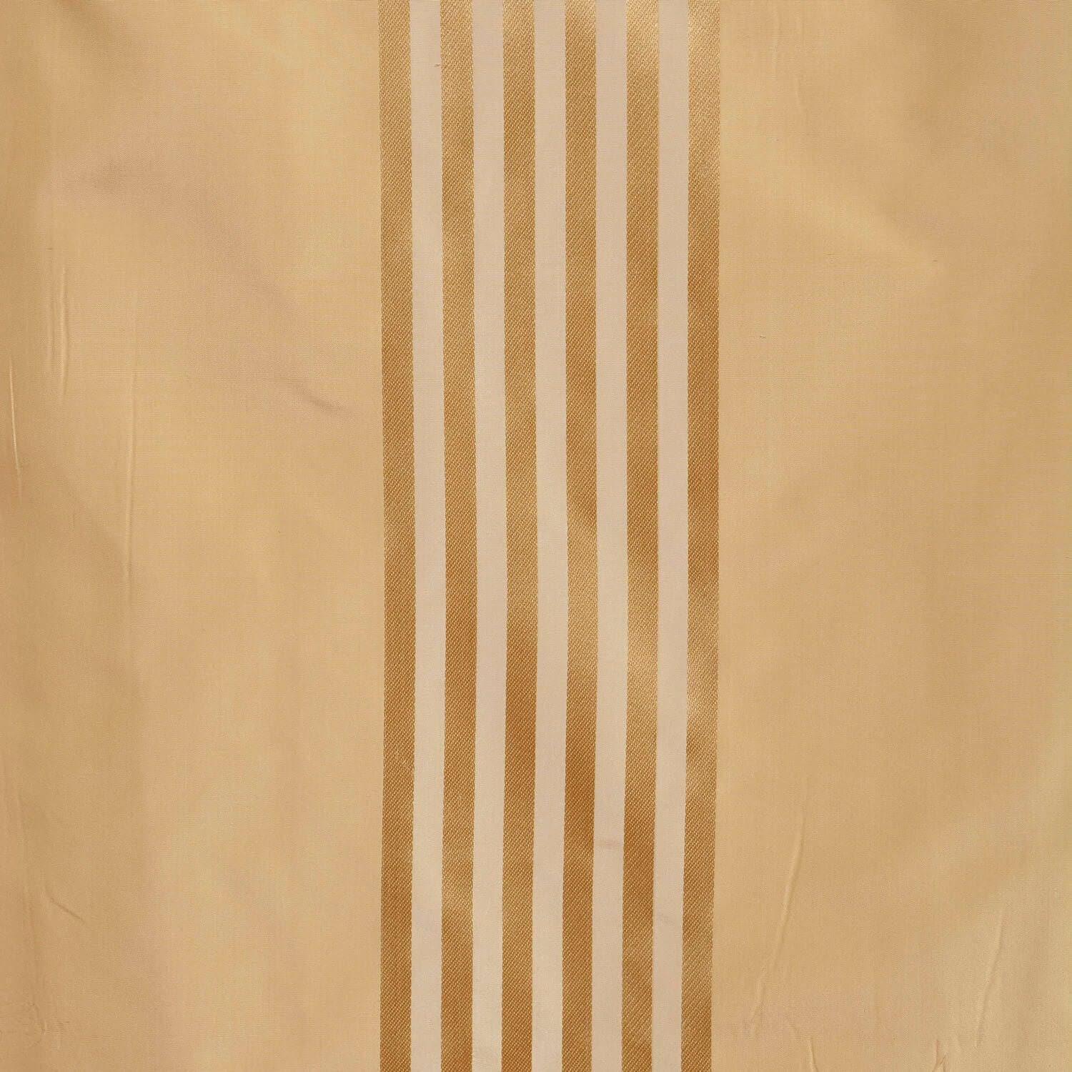 Waterford Sand Striped Silk Swatch - HalfPriceDrapes.com