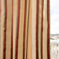 Toscano Striped Silk Taffeta Swatch - HalfPriceDrapes.com