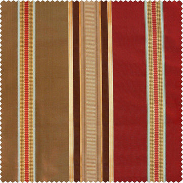 Alton Multi Striped Designer Silk Swatch - HalfPriceDrapes.com