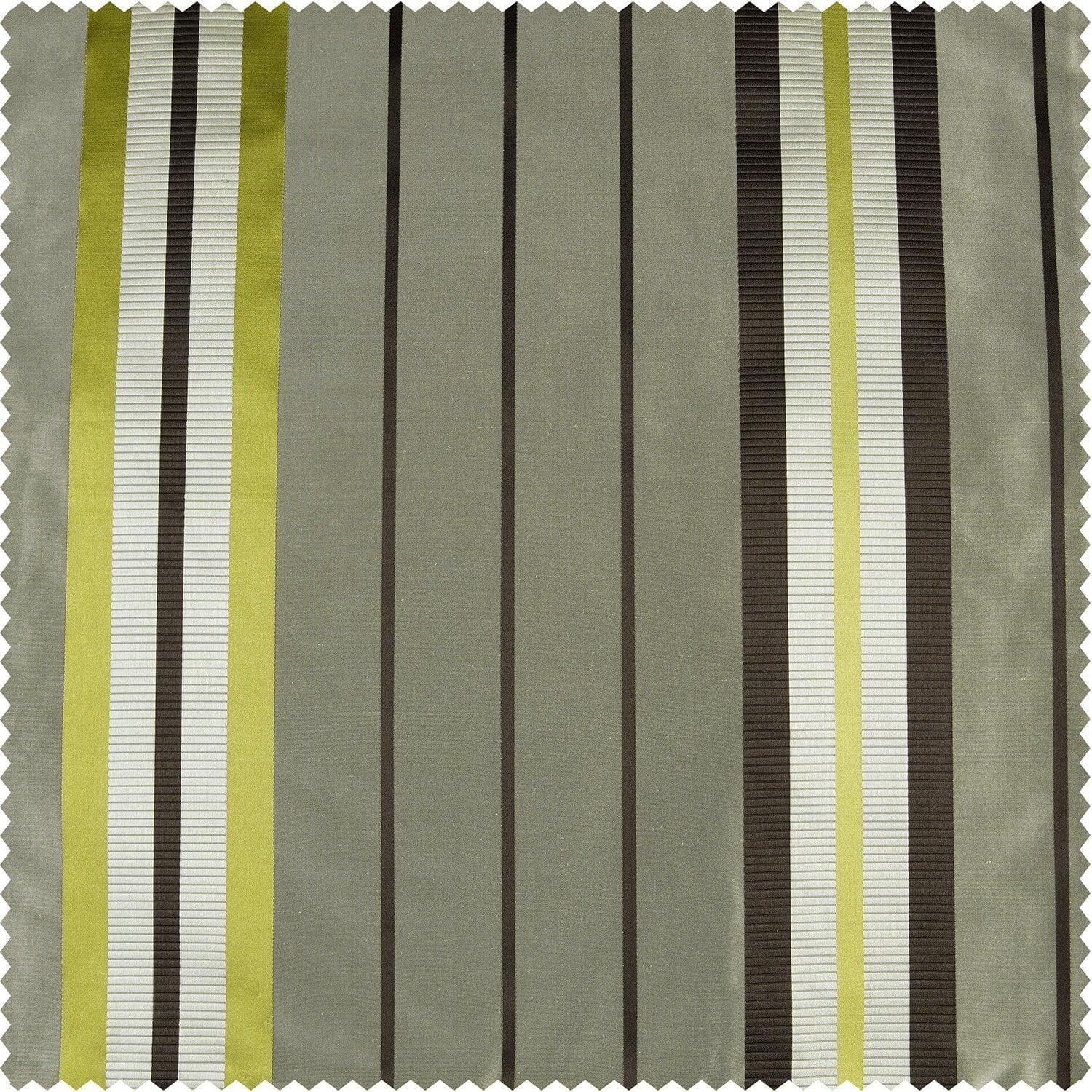 Bolton Multi Striped Taffeta Silk Swatch - HalfPriceDrapes.com