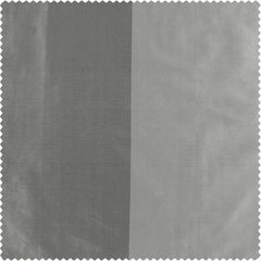 Brighton Grey Striped Designer Silk Cushion Covers - Pair
