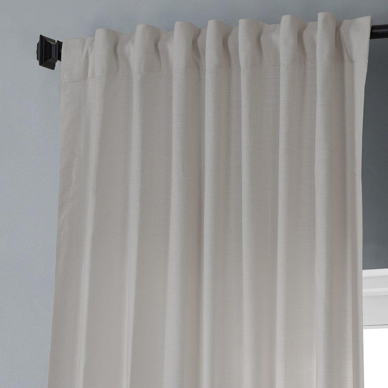 Supreme Cream Dune Textured Cotton Curtain Pair (2 Panels)
