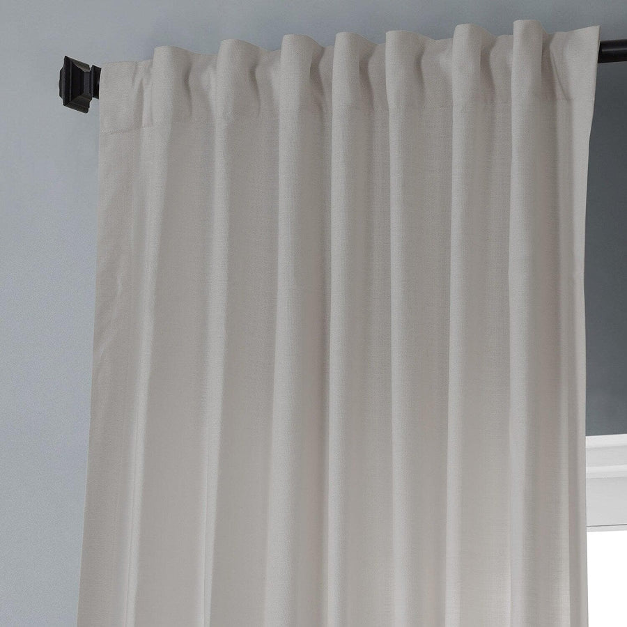 Supreme Cream Dune Textured Cotton Curtain Pair (2 Panels)