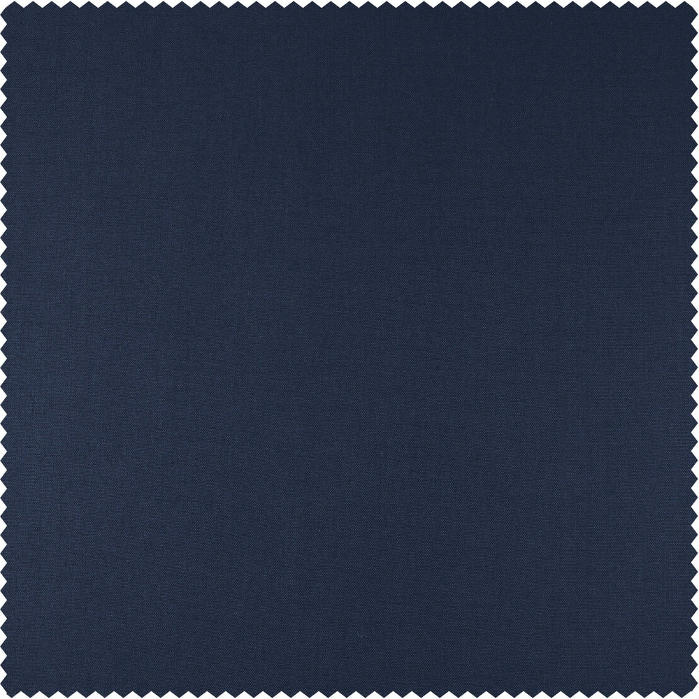 Noble Navy Dune Textured Solid Cotton Swatch - HalfPriceDrapes.com