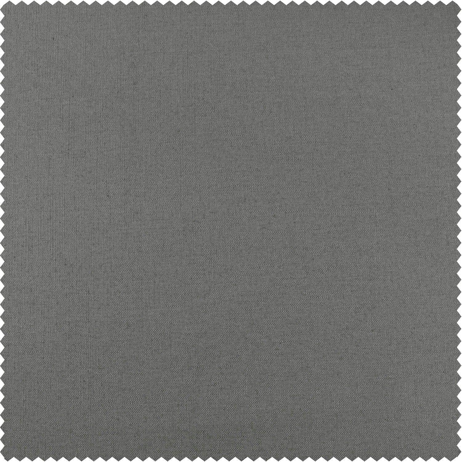 Dark Grey Dune Textured Solid Cotton Swatch - HalfPriceDrapes.com
