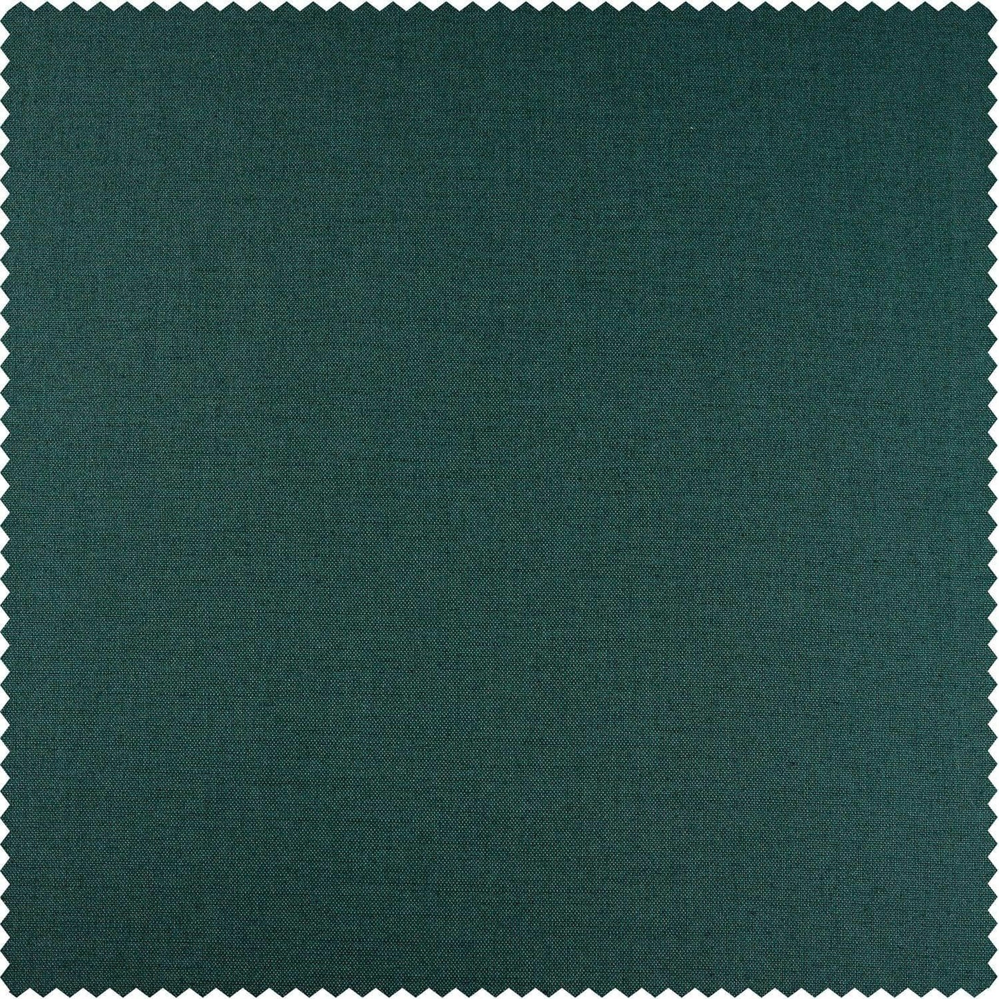 Dark Teal Dune Textured Solid Cotton Swatch - HalfPriceDrapes.com
