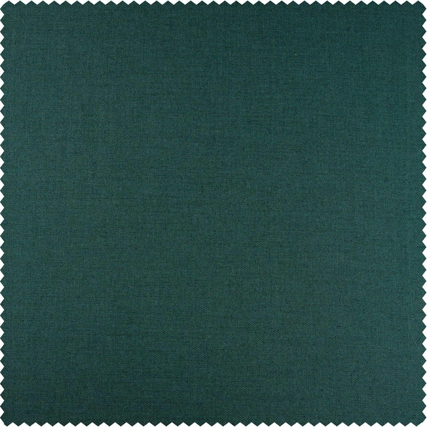 Dark Teal Dune Textured Solid Cotton Swatch - HalfPriceDrapes.com