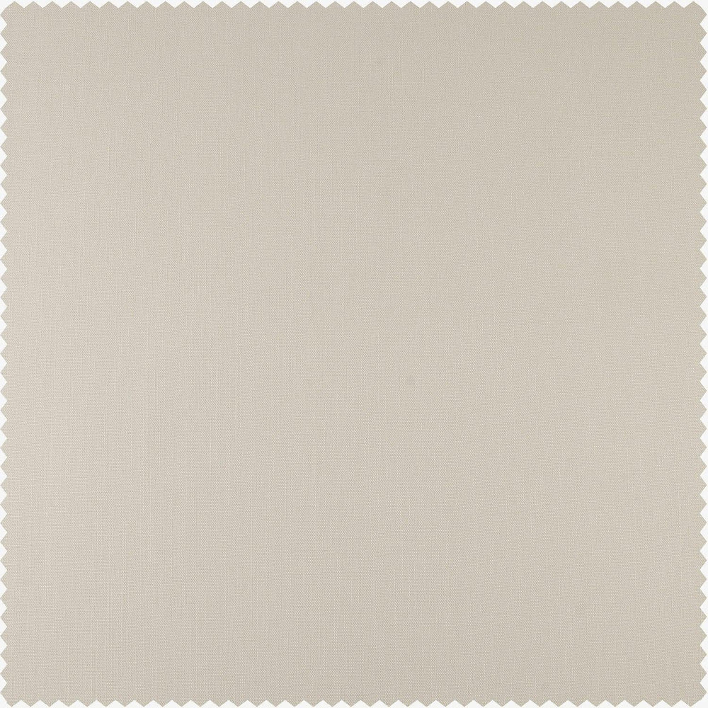 Fable Beige Dune Textured Solid Cotton Hotel Blackout Swatch - HalfPriceDrapes.com