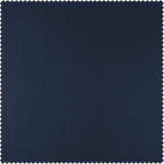 Noble Navy Dune Textured Cotton Hotel Blackout Curtain