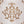 Ankara White Emblem Embroidered Designer Faux Silk Swatch