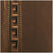 Greco Copper Bordered Embroidered Designer Faux Silk Swatch