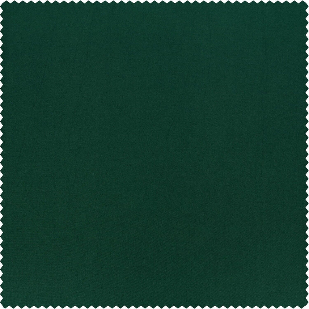 Emerald Green Solid Faux Silk Taffeta Custom Curtain - HalfPriceDrapes.com