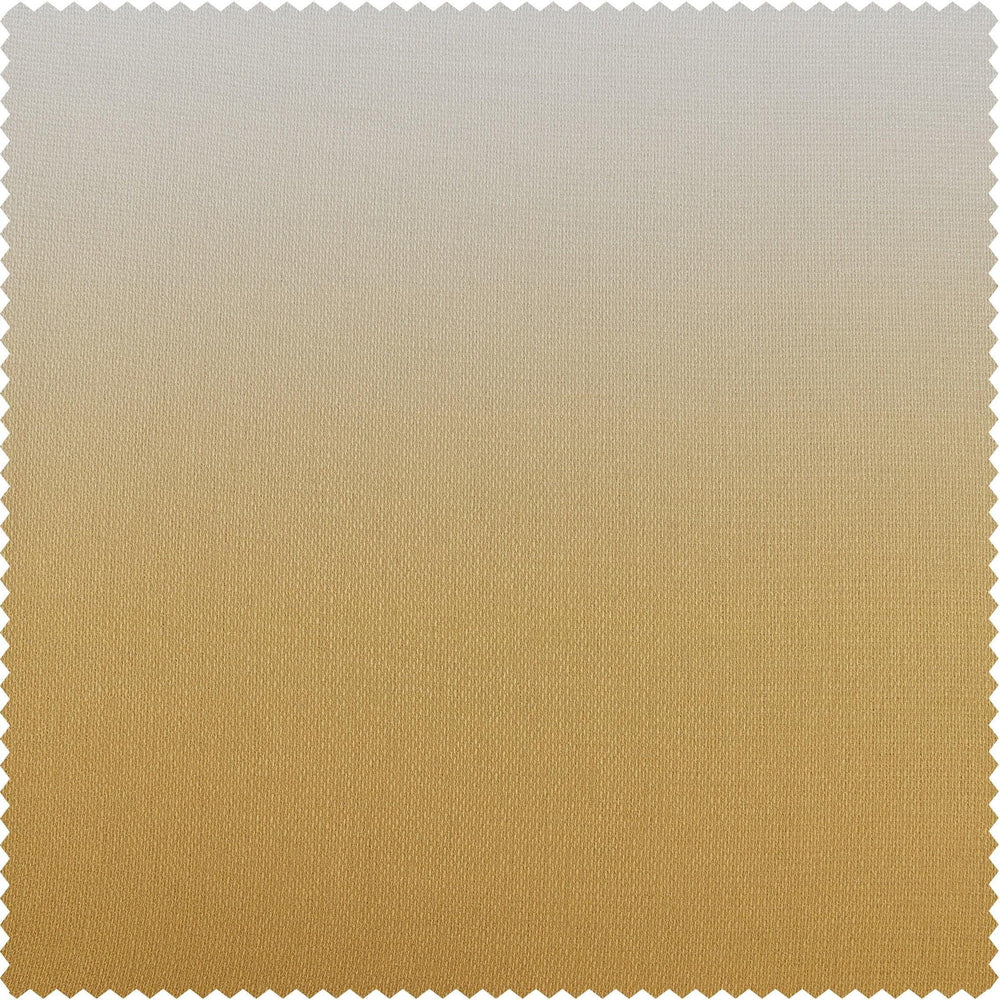 Gold Ombre Faux Linen Swatch - HalfPriceDrapes.com