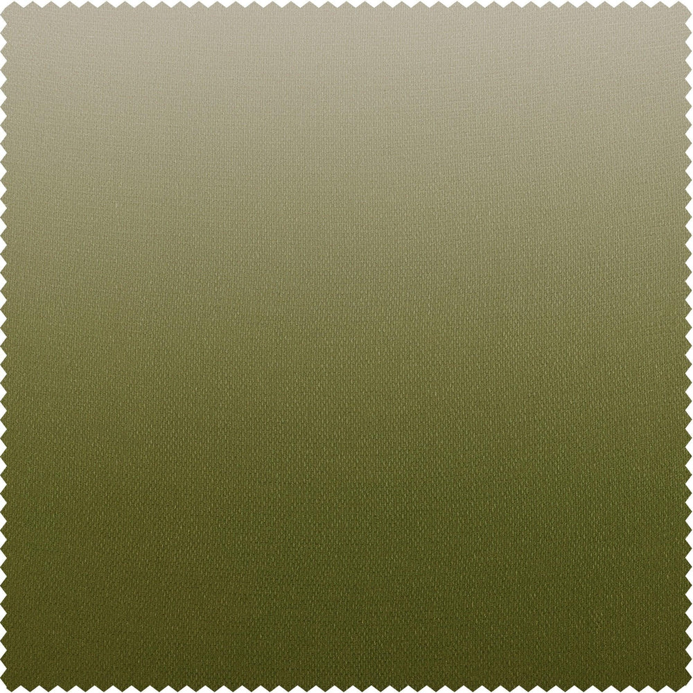 Olive Ombre Faux Linen Swatch - HalfPriceDrapes.com