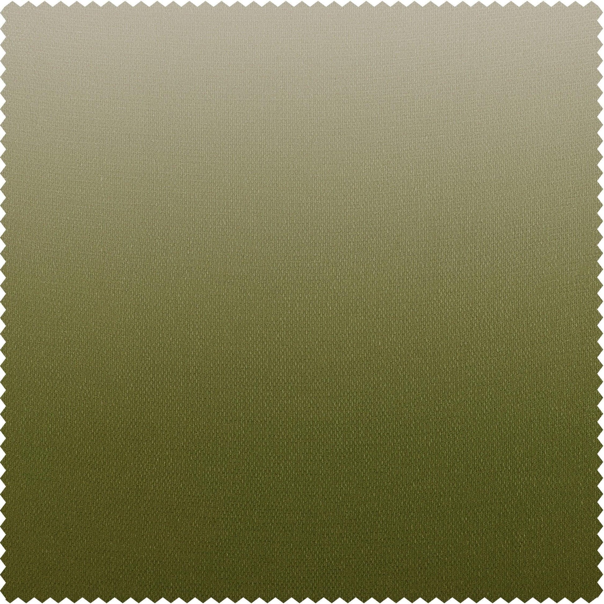 Olive Ombre Faux Linen Swatch - HalfPriceDrapes.com