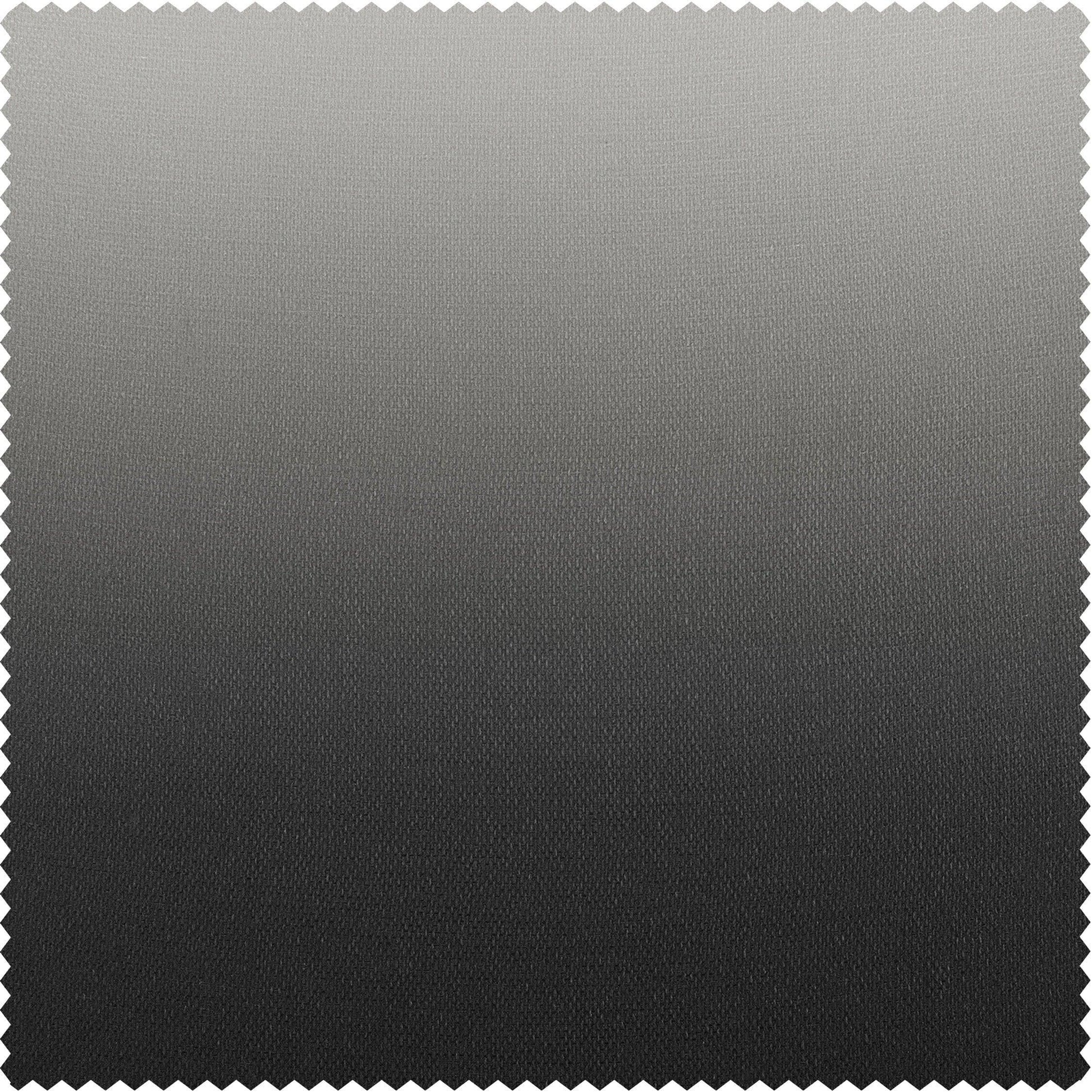 Black Ombre Faux Linen Swatch - HalfPriceDrapes.com