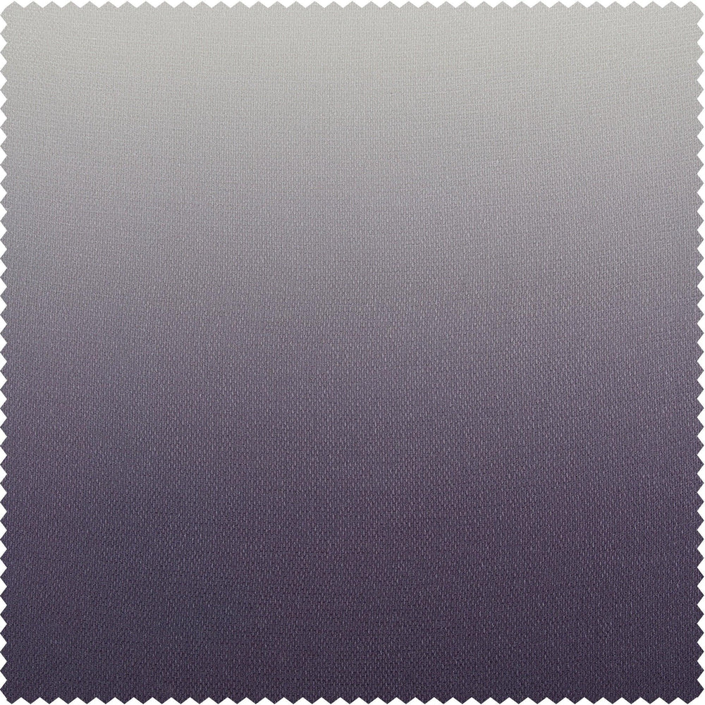 Plum Ombre Faux Linen Swatch - HalfPriceDrapes.com
