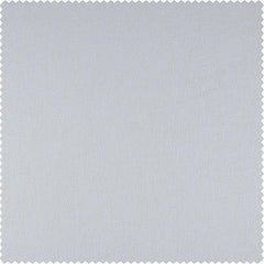 Polar Grey Faux Linen Sheer Curtain